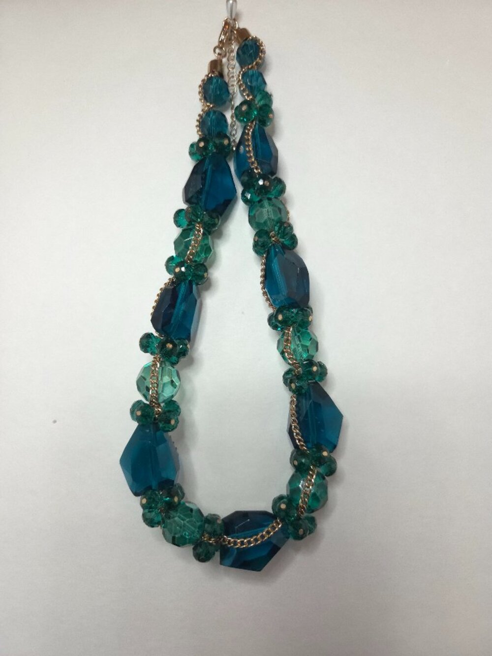 Vintage Crystal Bead Necklace